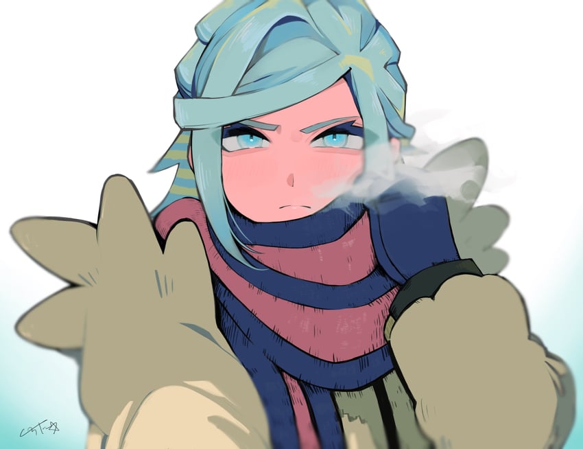 grusha (pokemon and 1 more) drawn by hei_tai_(kyaputen1)