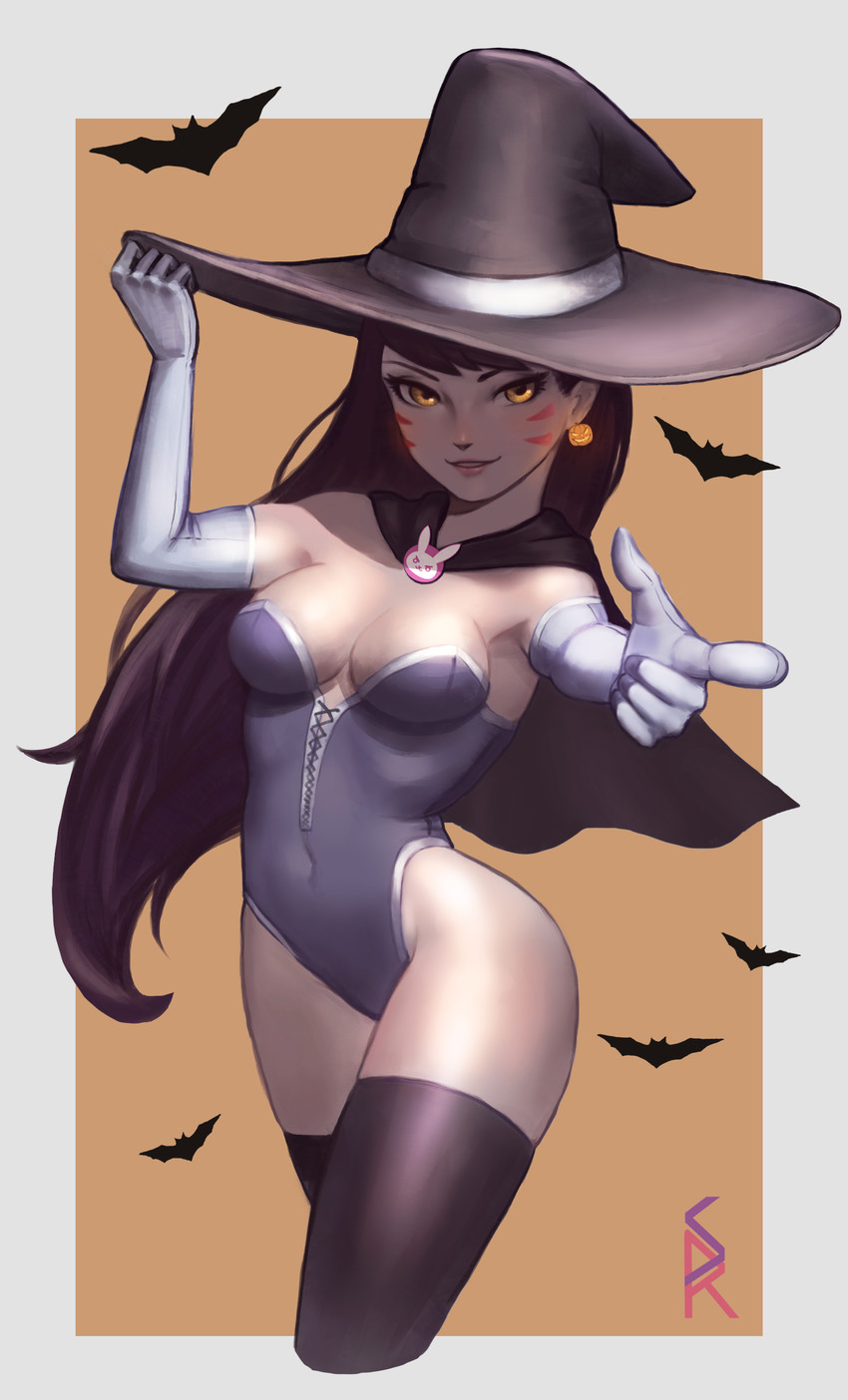 d.va (overwatch and 1 more) drawn by shinra_(baby80526)