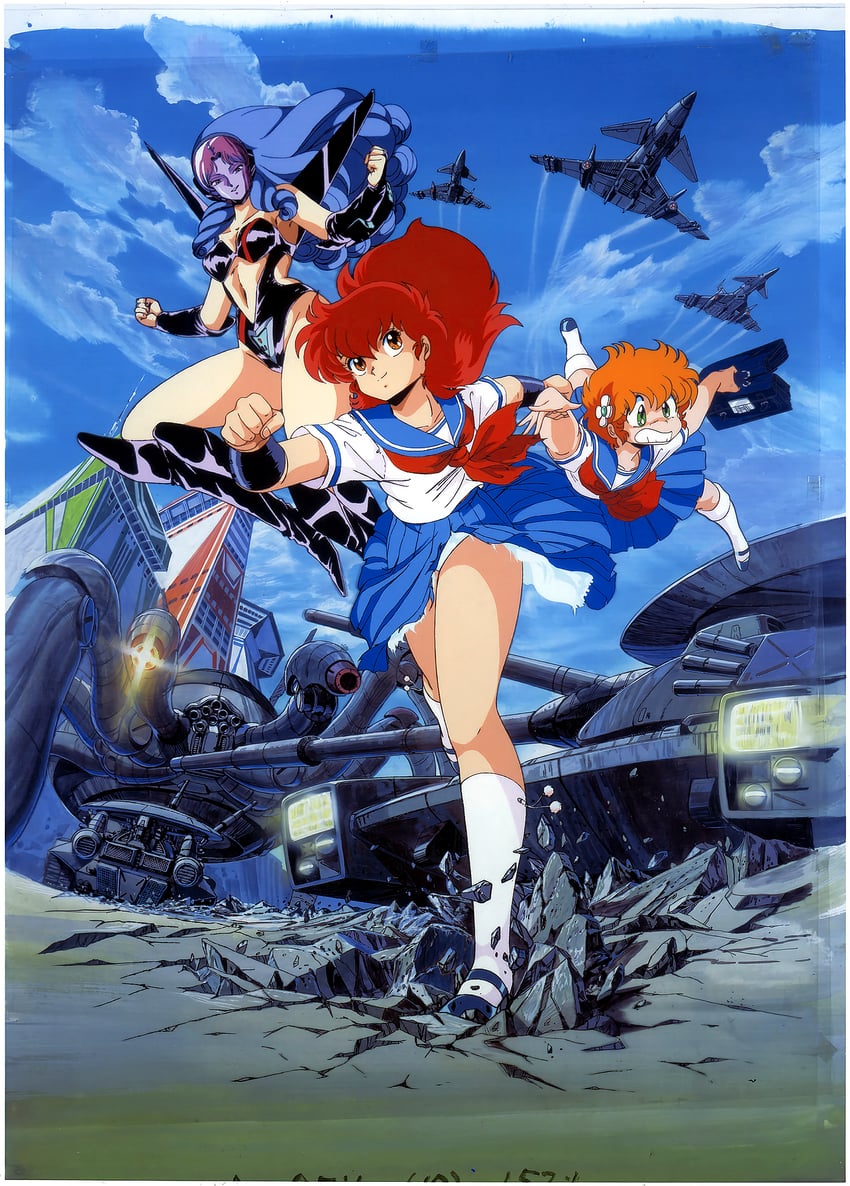 magami eiko, kotobuki shiiko, and daitokuji biko (project a-ko)