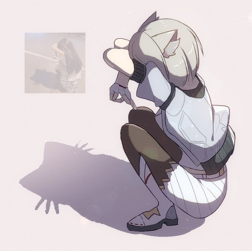 mio (xenoblade chronicles and 1 more) drawn by zer00han