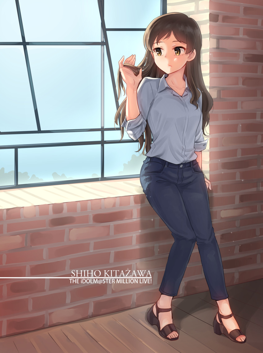 kitazawa shiho (idolmaster and 1 more) drawn by kamille_(vcx68)