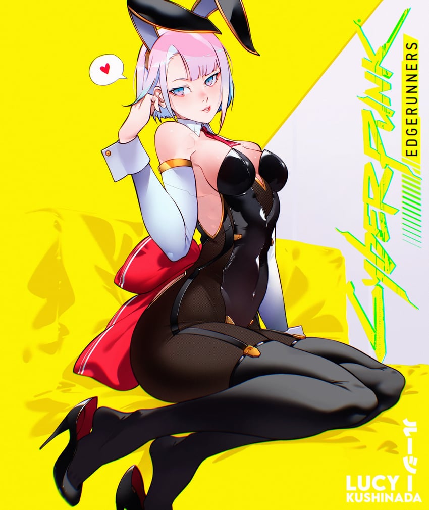 lucy (cyberpunk and 1 more) drawn by cesar_art456