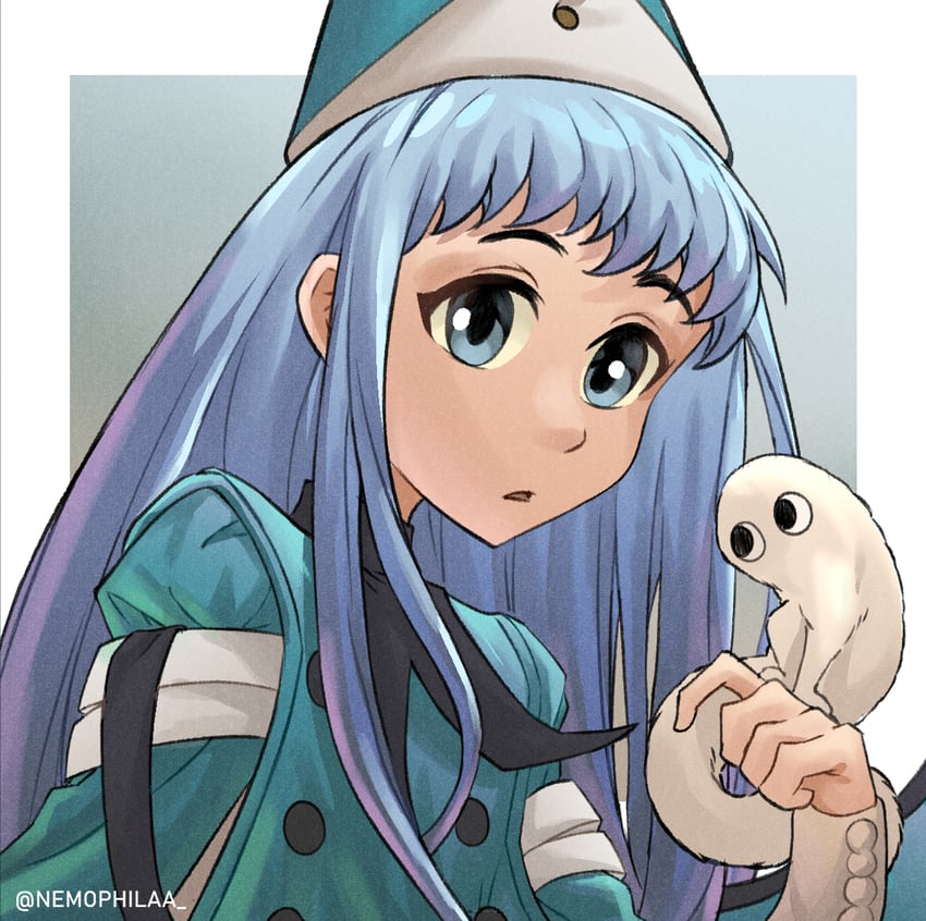 brushbuddy and richeh (tongari boushi no atelier) drawn by nemophila_(artist)