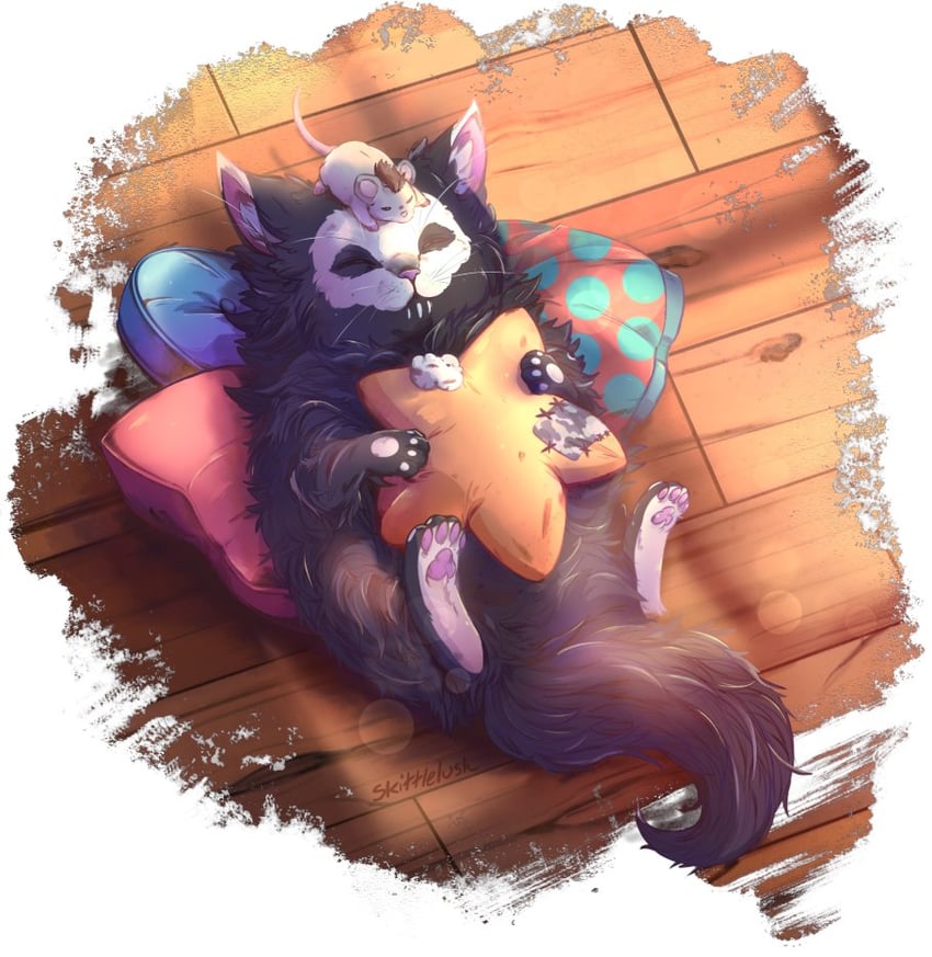 ghost and soap (call of duty and 1 more) drawn by skittlenizzle