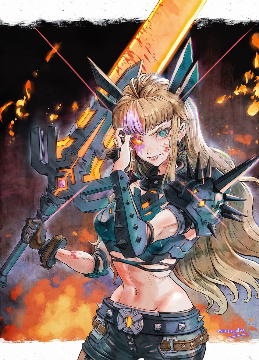 magik (marvel and 2 more) drawn by mitsu_plus