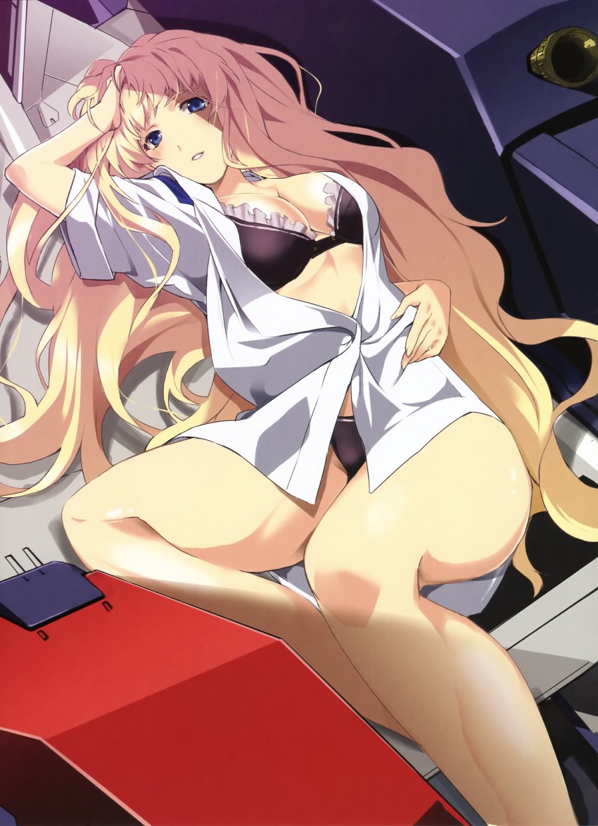 sheryl nome (macross and 1 more) drawn by okiura