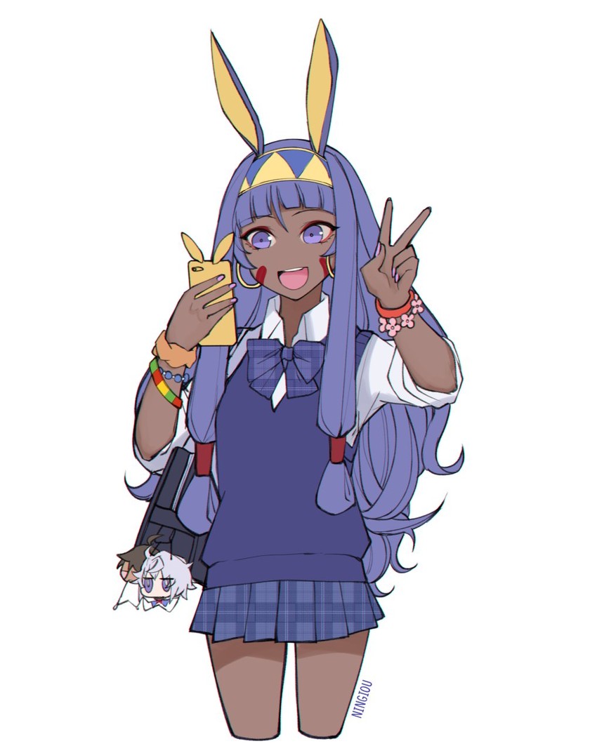 nitocris (fate and 1 more) drawn by kyou_(iuciferic)