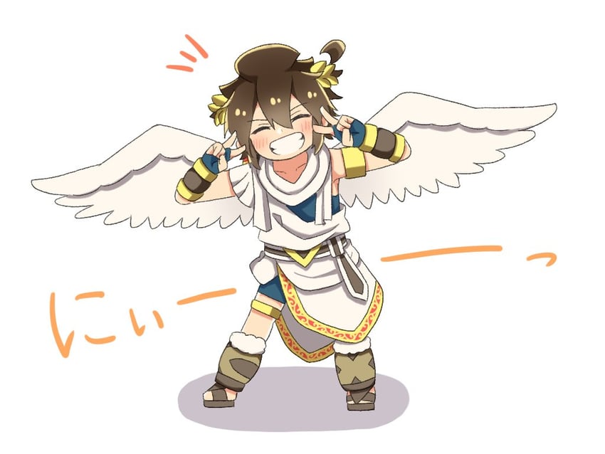 pit (kid icarus and 1 more) drawn by waffuum