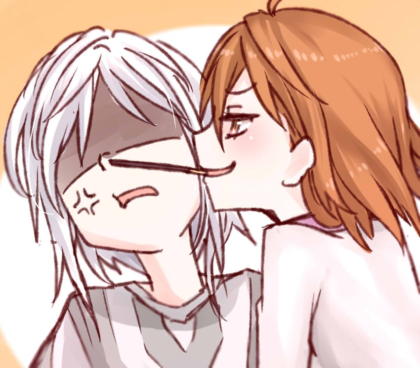 accelerator and misaka worst (toaru majutsu no index and 1 more) drawn by i.u.y