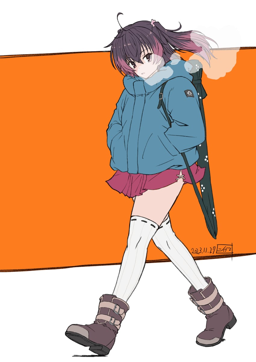 asakura mihono (toji no miko) drawn by niitsuma_daisuke_(animator)