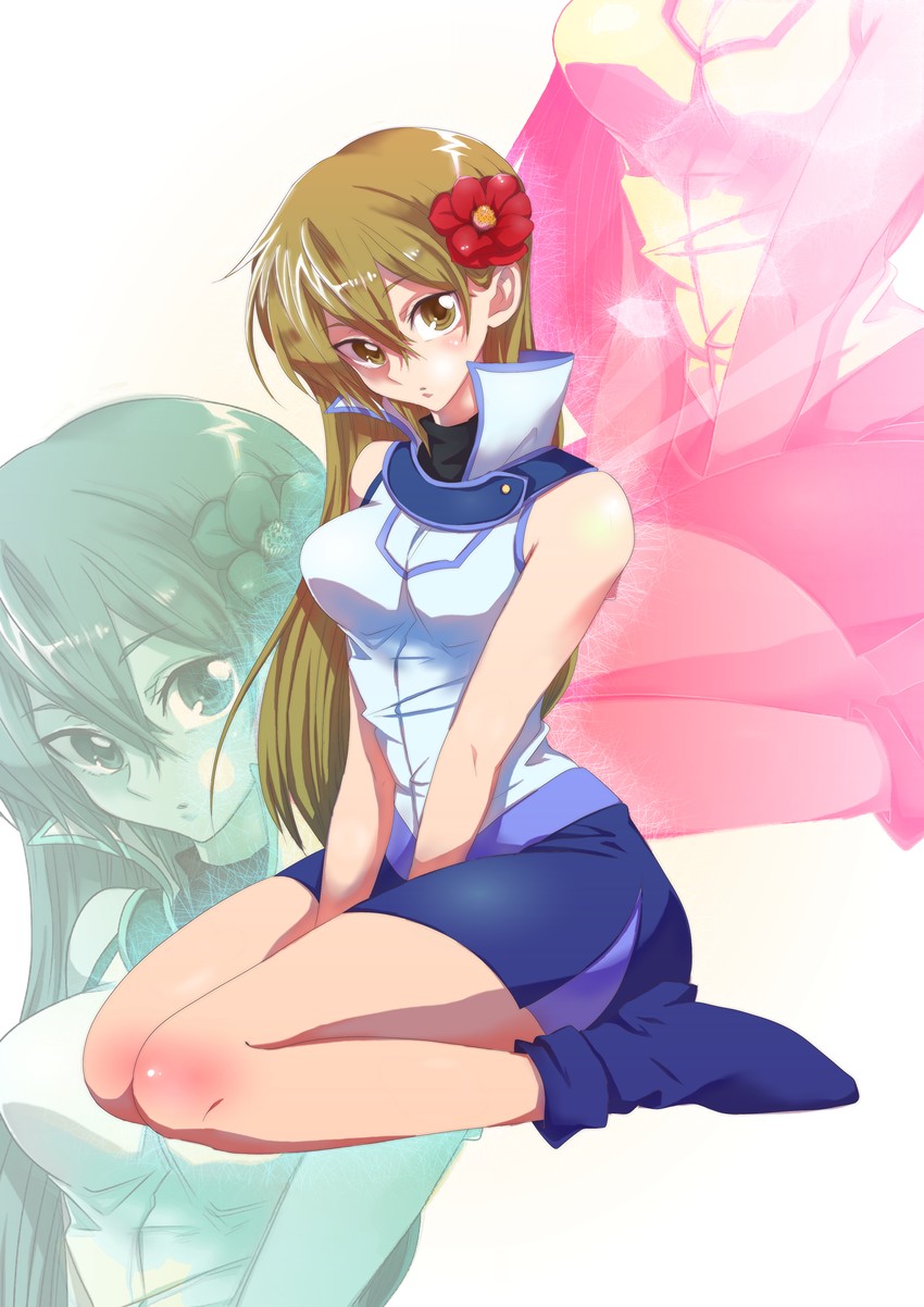 tenjouin asuka (yu-gi-oh! and 1 more) drawn by smdrskspk