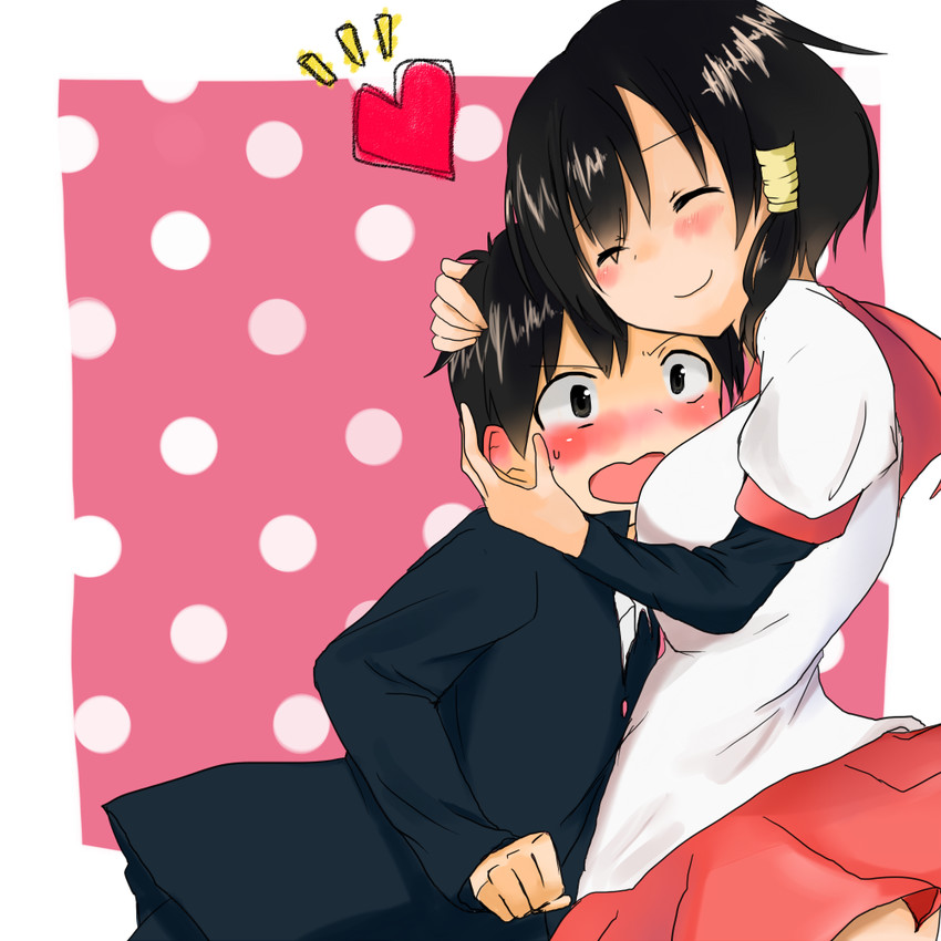 komori shuri and ootani (komori-san wa kotowarenai!) drawn by itsumi_(nana-mai)
