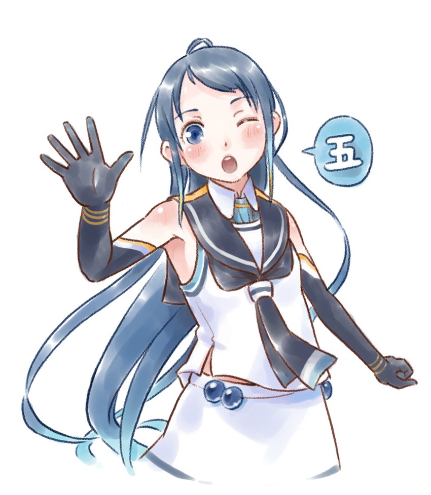 samidare (kantai collection) drawn by karasu_(naoshow357)