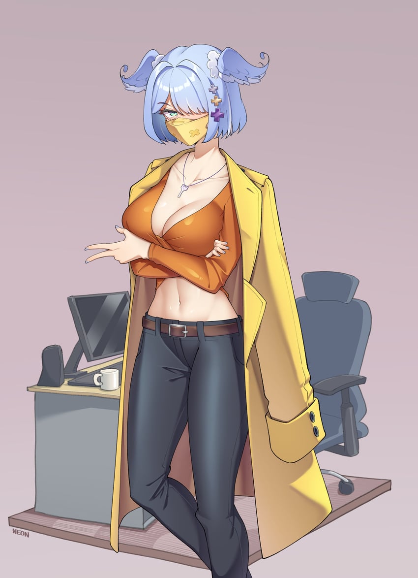 elira pendora (nijisanji and 1 more) drawn by neon_luminous