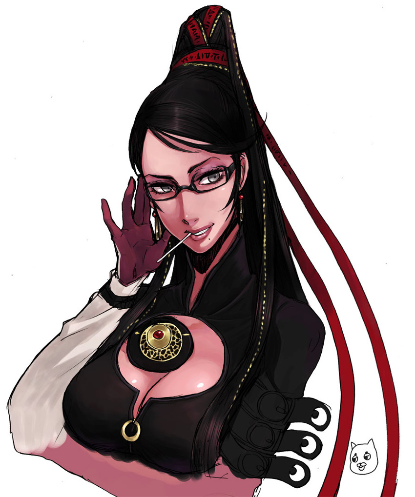 bayonetta (bayonetta and 1 more) drawn by nishizawa_saburou