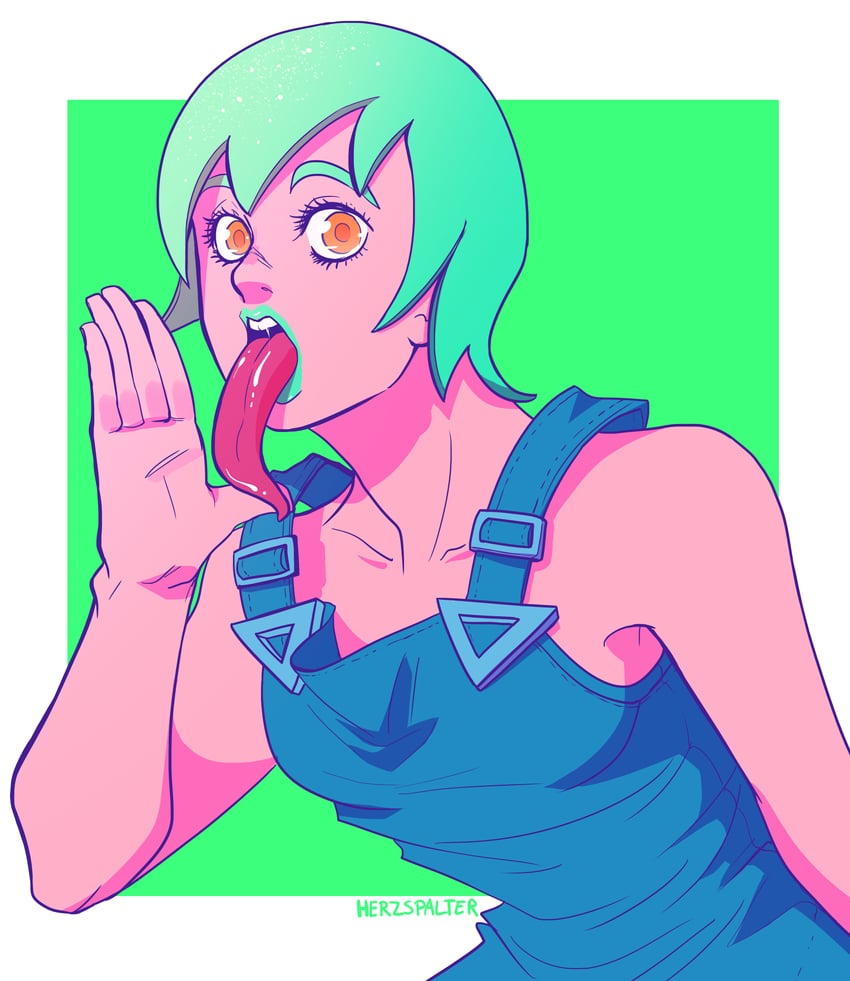 foo fighters (jojo no kimyou na bouken and 1 more) drawn by herzspalter