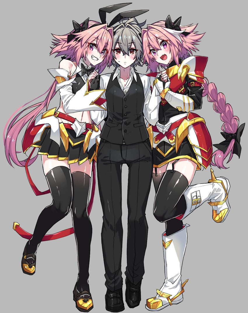 astolfo and sieg (fate and 2 more) drawn by haoro