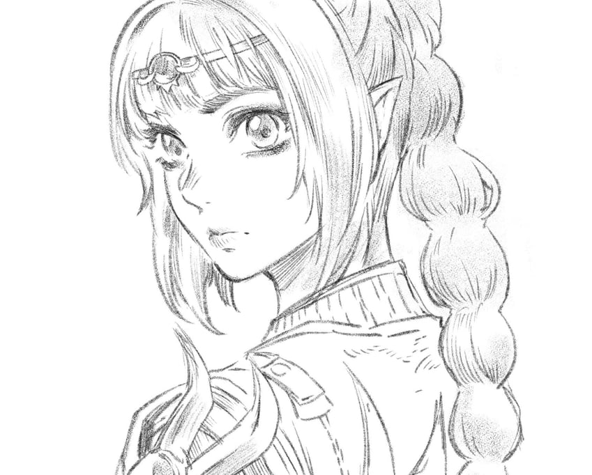 shadowheart (dungeons & dragons and 2 more) drawn by sao_(saowee)