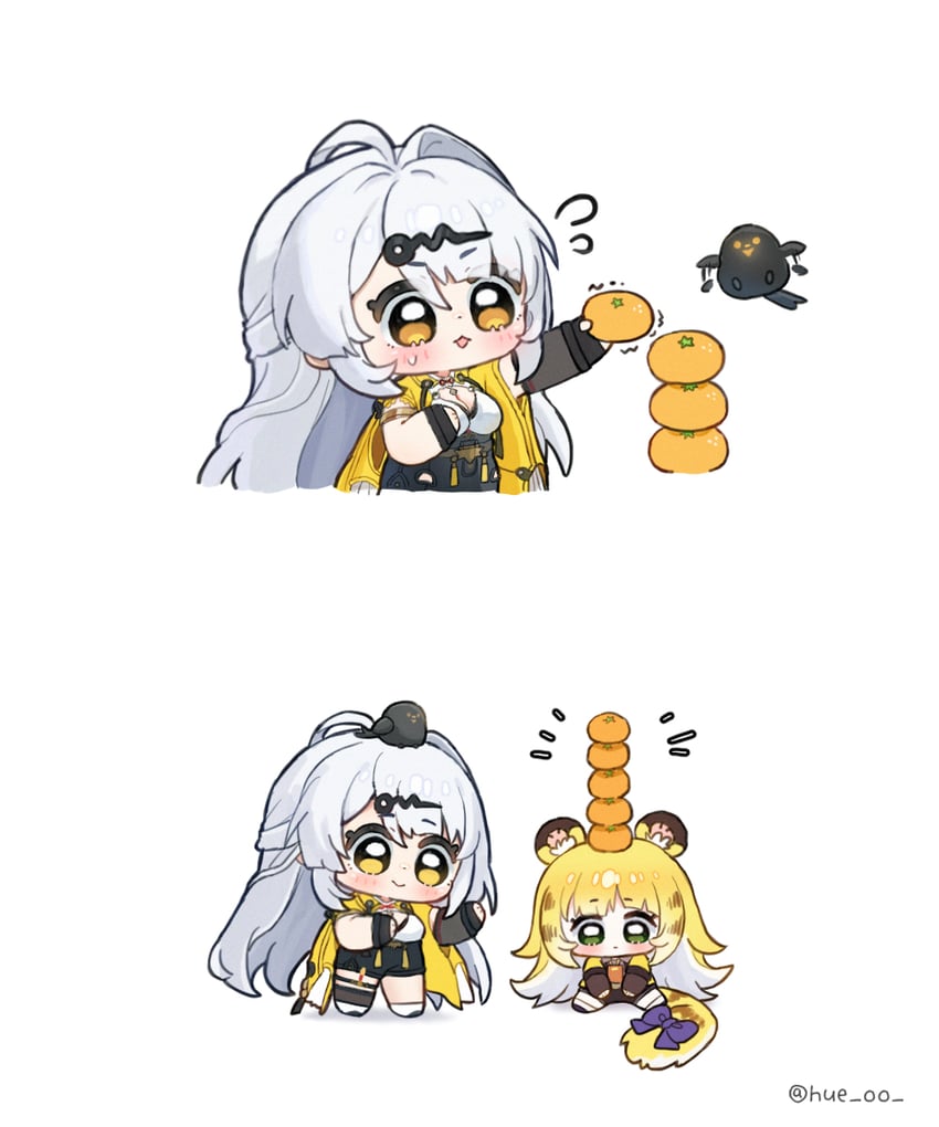 yixuan and ju fufu (zenless zone zero) drawn by hue_oo