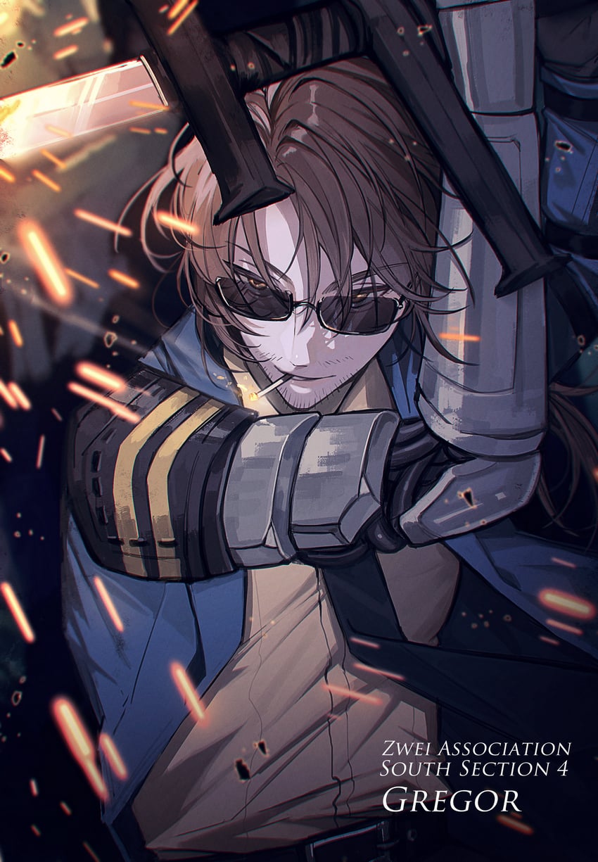 gregor (project moon and 1 more) drawn by yasuihiruya