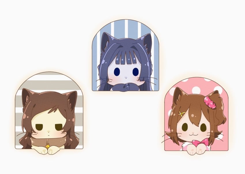 kitazawa shiho, mogami shizuka, and kasuga mirai (idolmaster and 1 more) drawn by hutaba