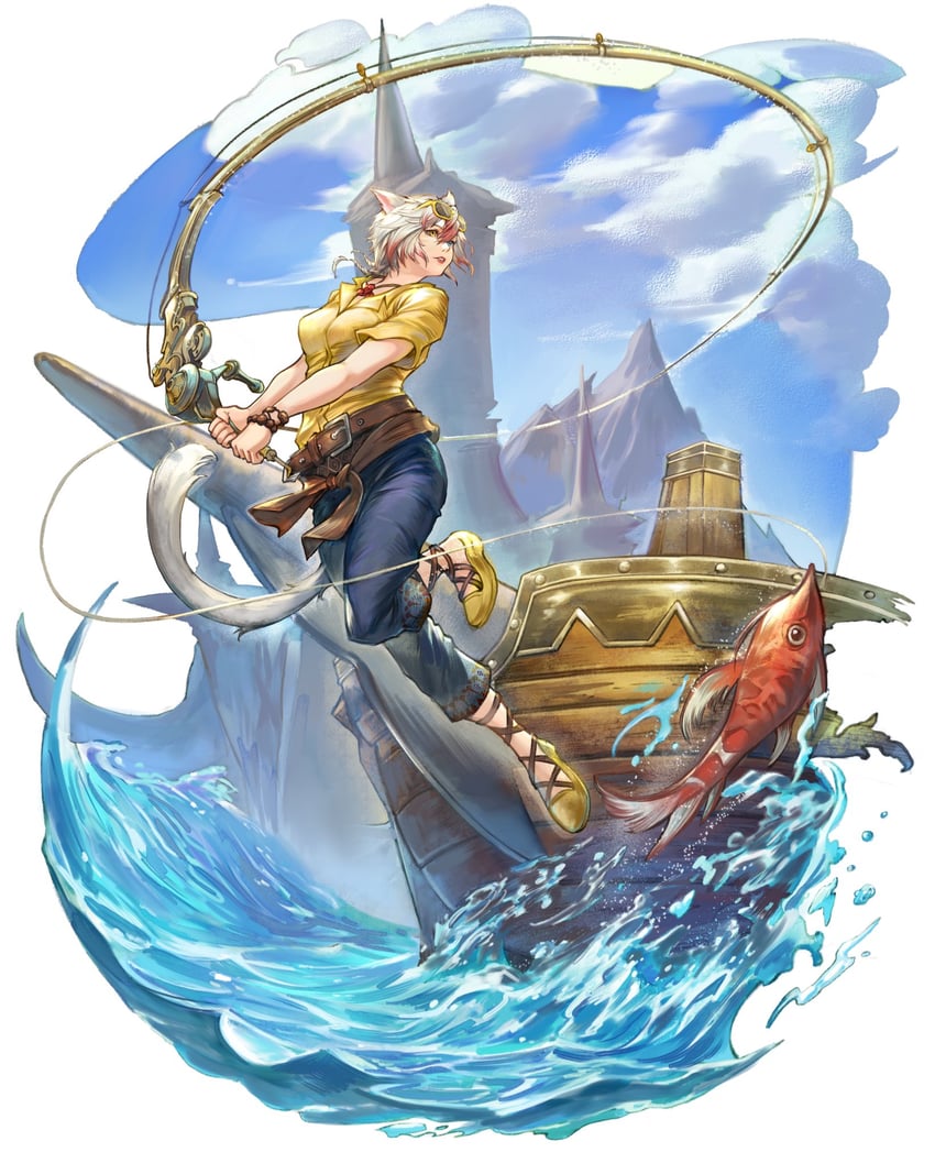 warrior of light (final fantasy and 1 more) drawn by seneka_grafika