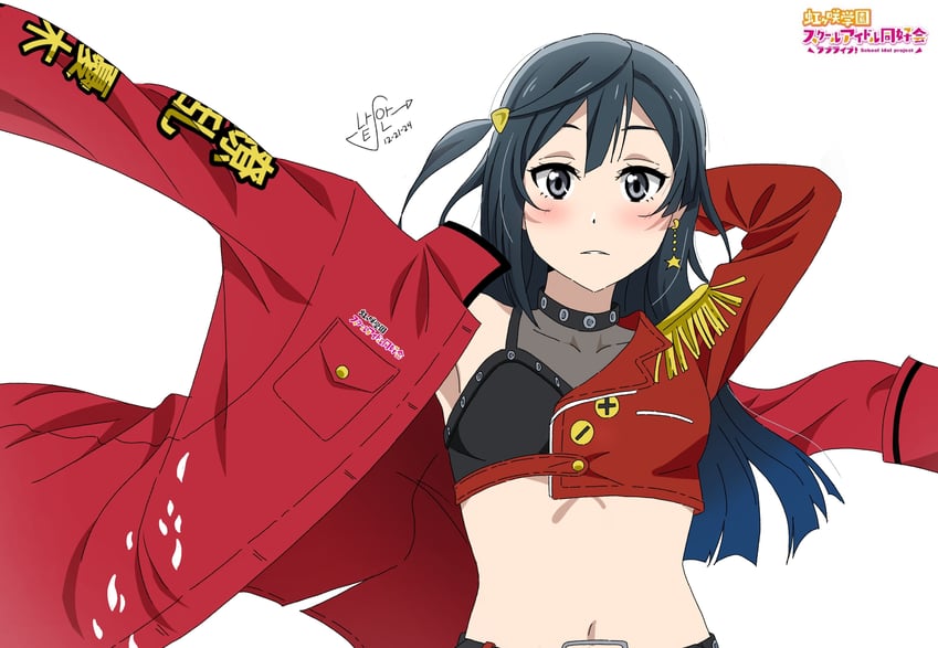 yuki setsuna (love live! and 1 more) drawn by natan_fabros