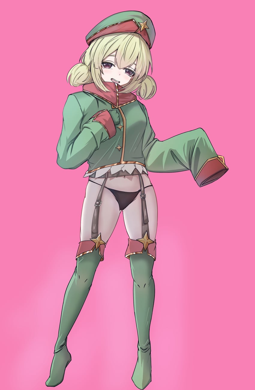 araga kiwi and leoparde (mahou shoujo ni akogarete) drawn by user_hvpv3248