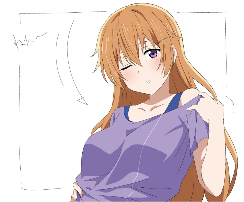 konoe kanata (love live! and 1 more) drawn by hatenoga