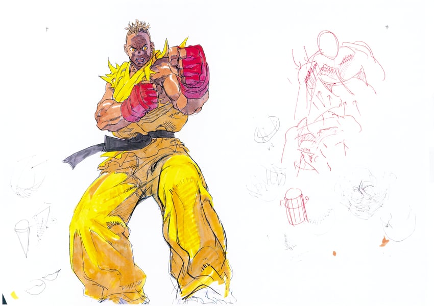 sean matsuda (street fighter and 1 more) drawn by nishimura_kinu