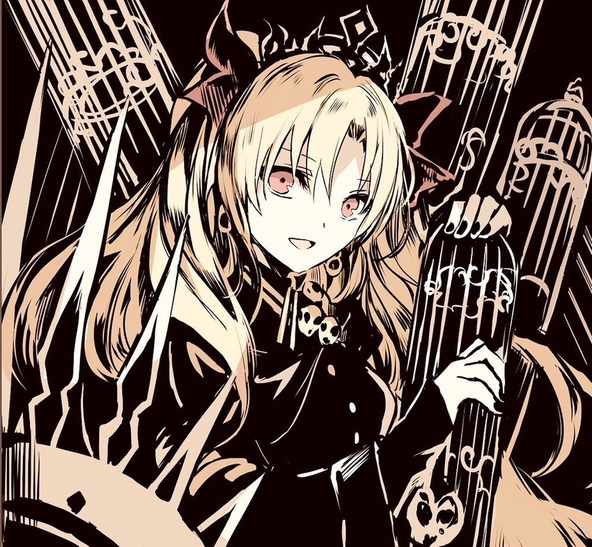 ereshkigal (fate and 1 more) drawn by rioka_(southern_blue_sky)