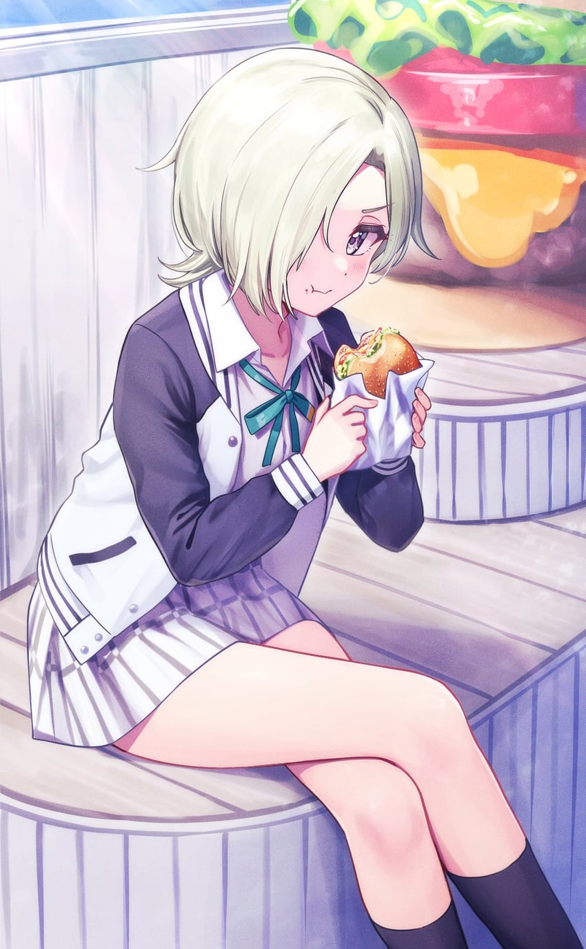 mia taylor (love live! and 1 more) drawn by deadnooodles