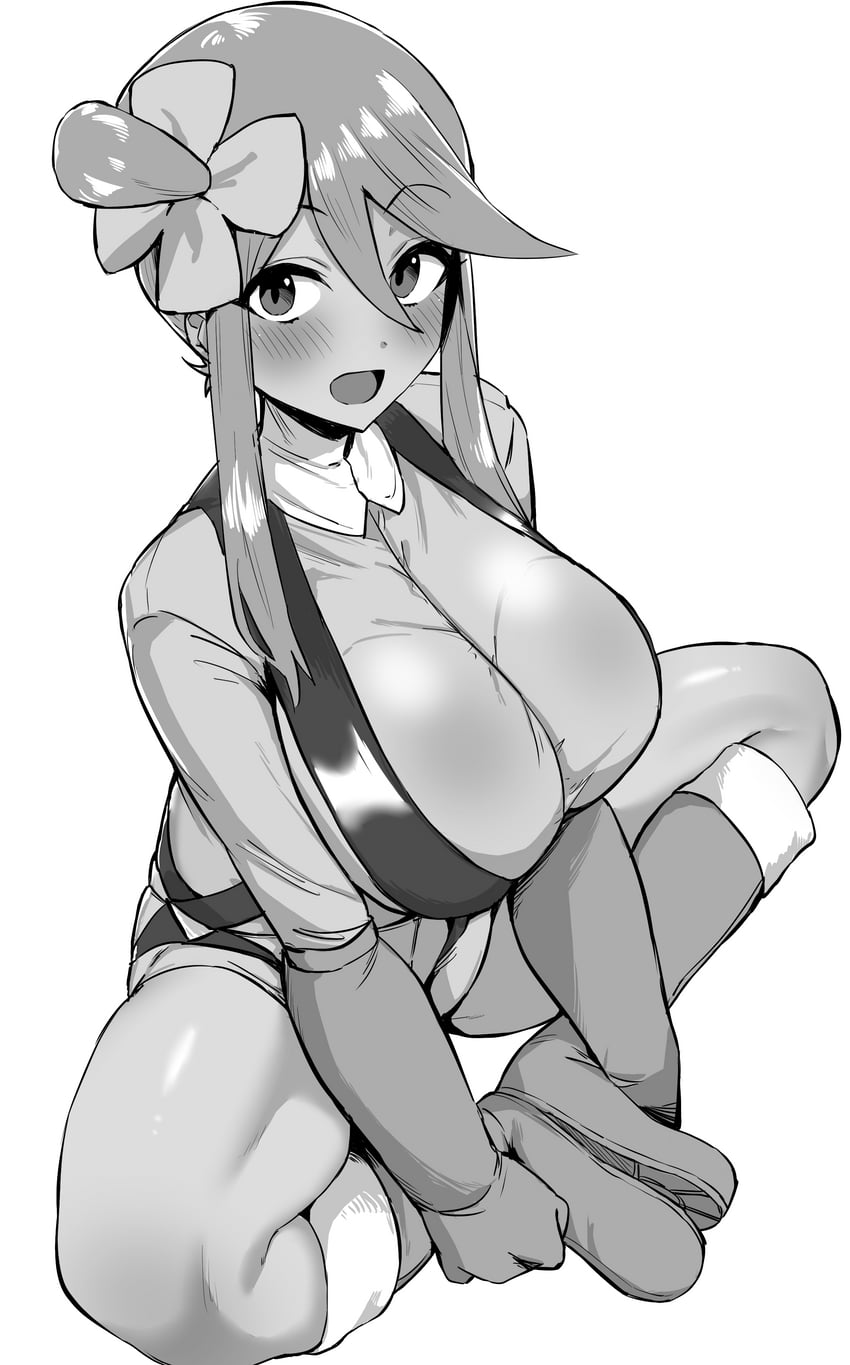 skyla (pokemon and 1 more) drawn by hotate-chan