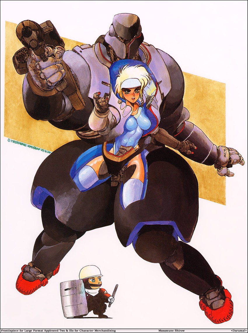 deunan knute (appleseed and 1 more) drawn by shirow_masamune