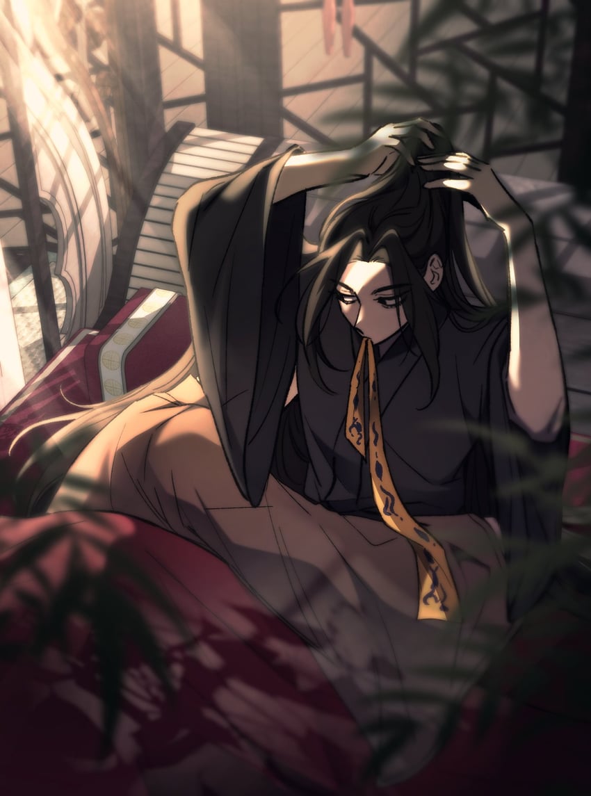 mu qing and feng xin (tianguan cifu) drawn by flclrnldudnj