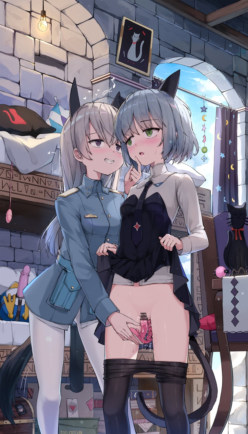 sanya v. litvyak and eila ilmatar juutilainen (world witches series and 3 more) drawn by liclac