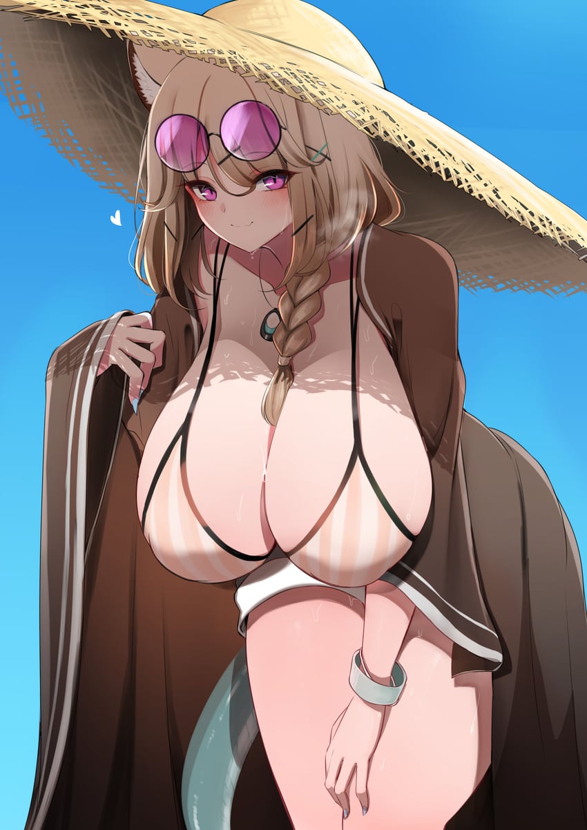 utage (arknights) drawn by 10eki_(tenchou)