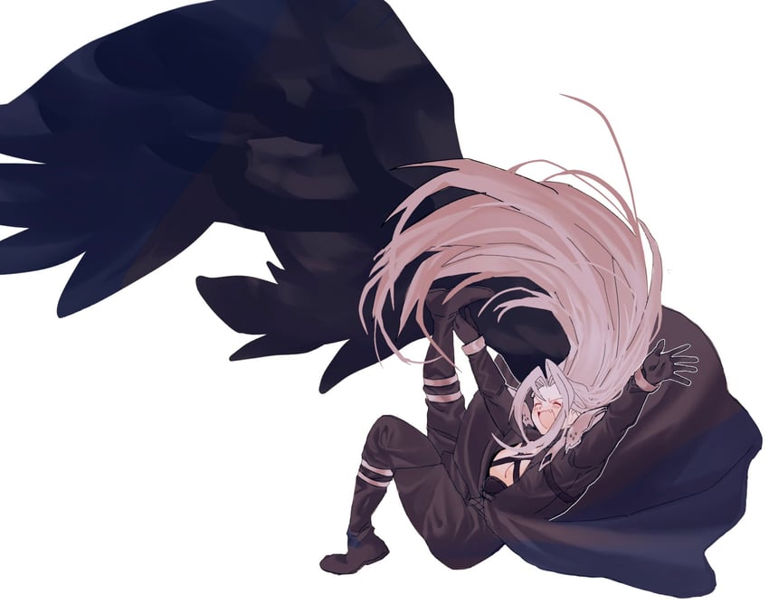 sephiroth (final fantasy and 1 more) drawn by hattouissenbaka