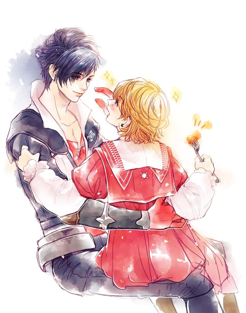clive rosfield and joshua rosfield (final fantasy and 1 more) drawn by azuiyo7210