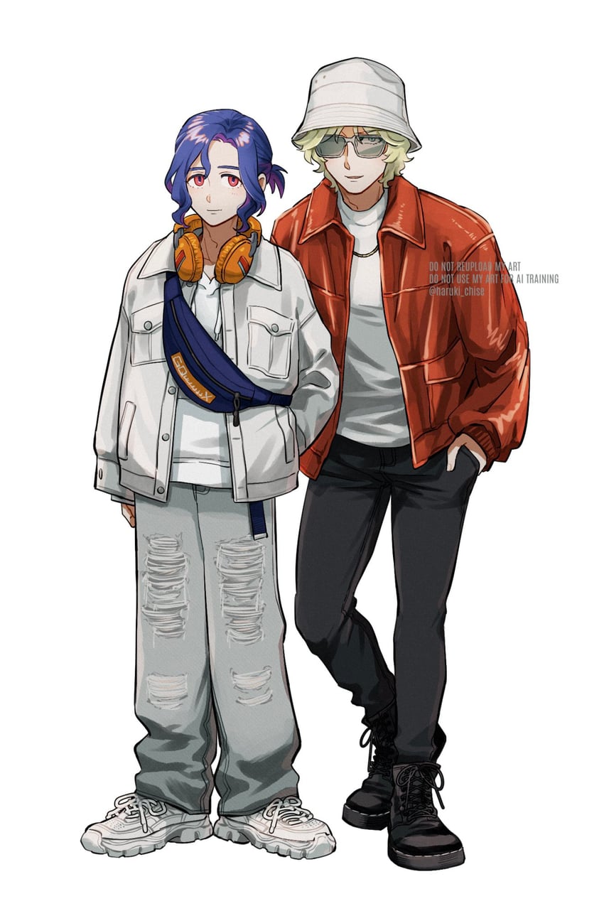 char aznable and shuji ito (gundam and 1 more) drawn by haruki_chise