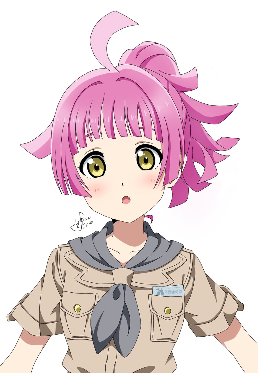 tennoji rina (love live! and 1 more) drawn by natan_fabros