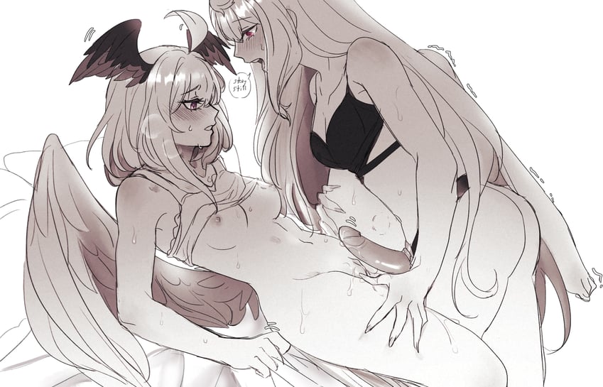 enna alouette and reimu endou (nijisanji and 1 more) drawn by mpinfandom