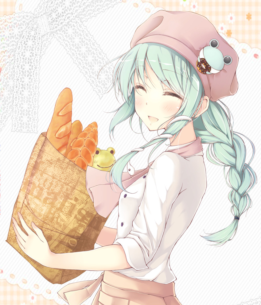 kochiya sanae (touhou) drawn by hasuga_sea