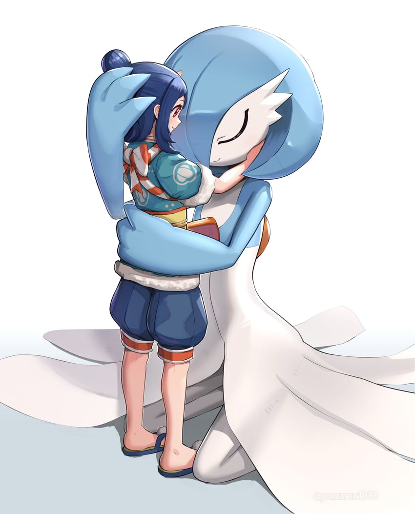 gardevoir and akari (pokemon and 1 more) drawn by gonzarez