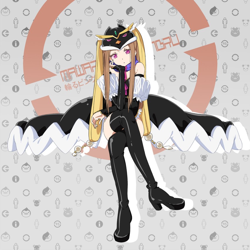 takakura himari and princess of the crystal (mawaru penguindrum) drawn by tt_(poposujp)