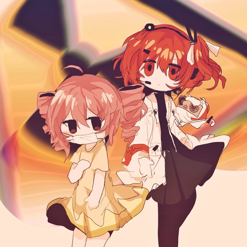 kasane teto and adachi rei (utau and 1 more) drawn by snowwan_zi