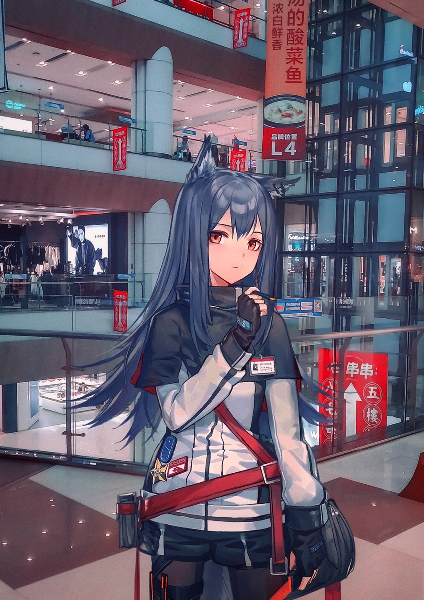 texas (arknights) drawn by haidao