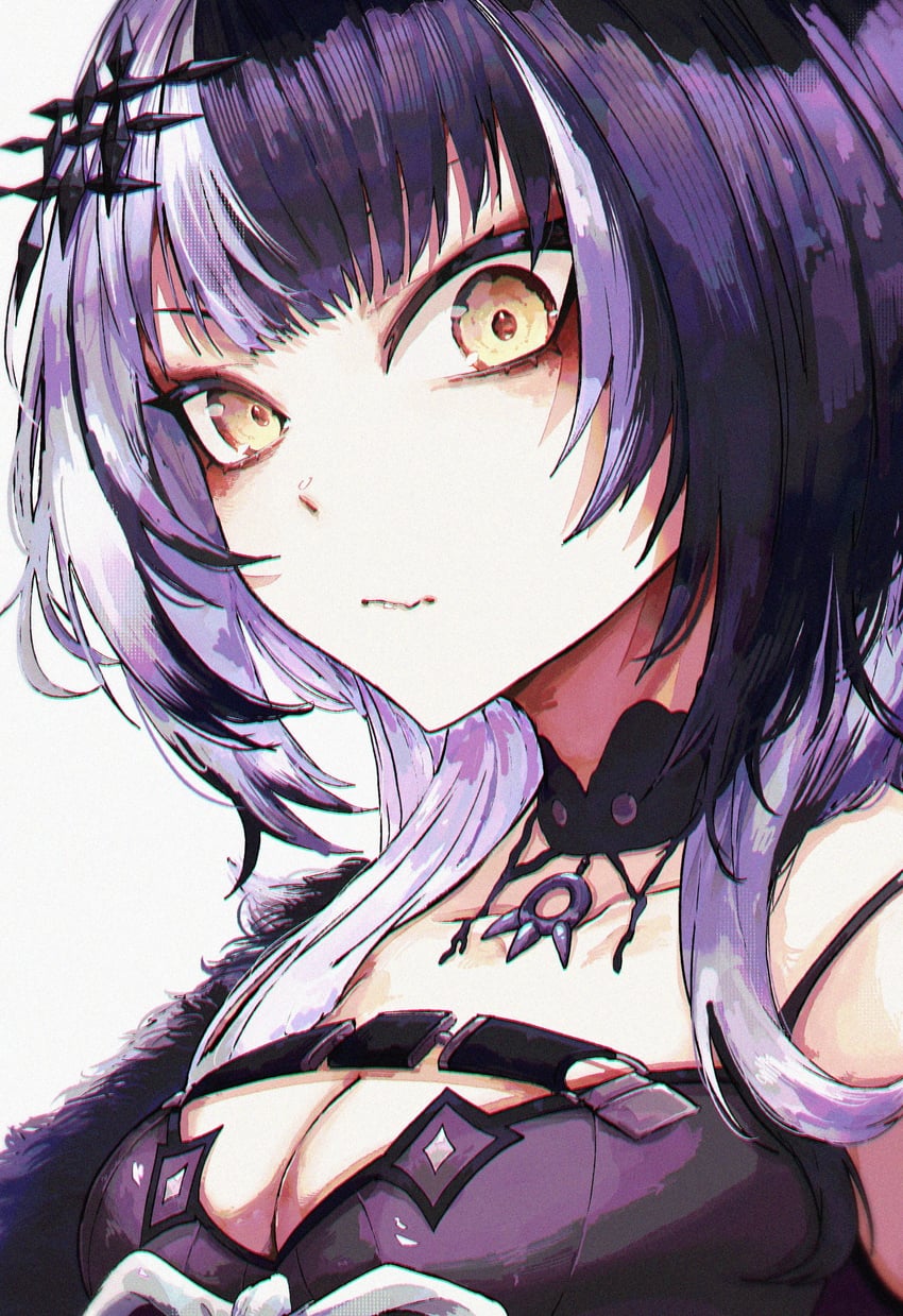 shiori novella (hololive and 1 more) drawn by gamousyno