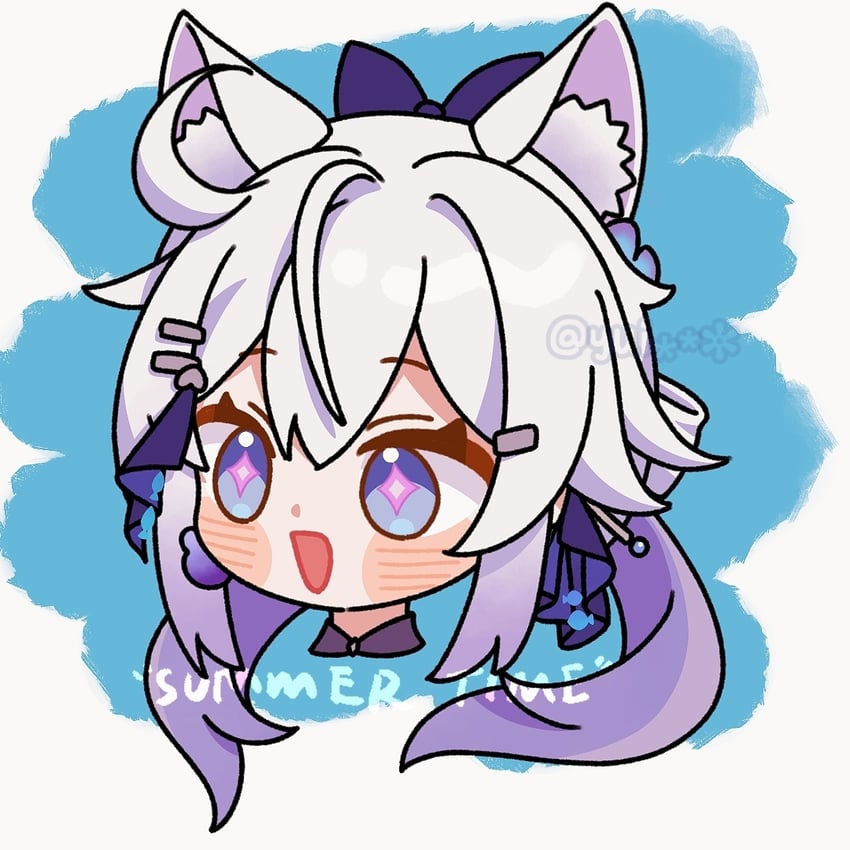 kiana kaslana (honkai and 1 more) drawn by yui_huwahuwaa