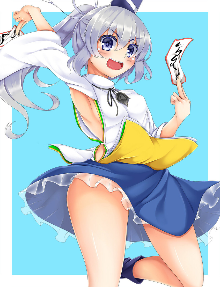 mononobe no futo (touhou) drawn by daichi_(tokoya)